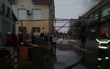 Из-за пожара в ТК «МИР» в Оренбурге работу потеряли более 100 человек