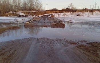 В Соль-Илецком городском округе вода отрезала села