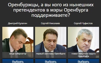 Кто претендует на кресло главы Оренбурга: orenday знакомит горожан с заявившимися на конкурс
