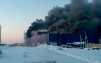 Открытое горение на заводе в Оренбуржье ликвидировано