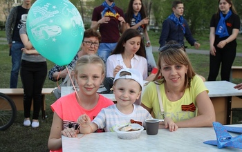 В 17 округе Оренбурга прошёл праздник, посвящённый Великой Победе