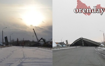 В Оренбурге работы по разбору моста скоро выйдут на финишную прямую
