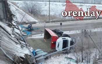 По факту обрушения моста в Оренбурге возбуждено новое уголовное дело