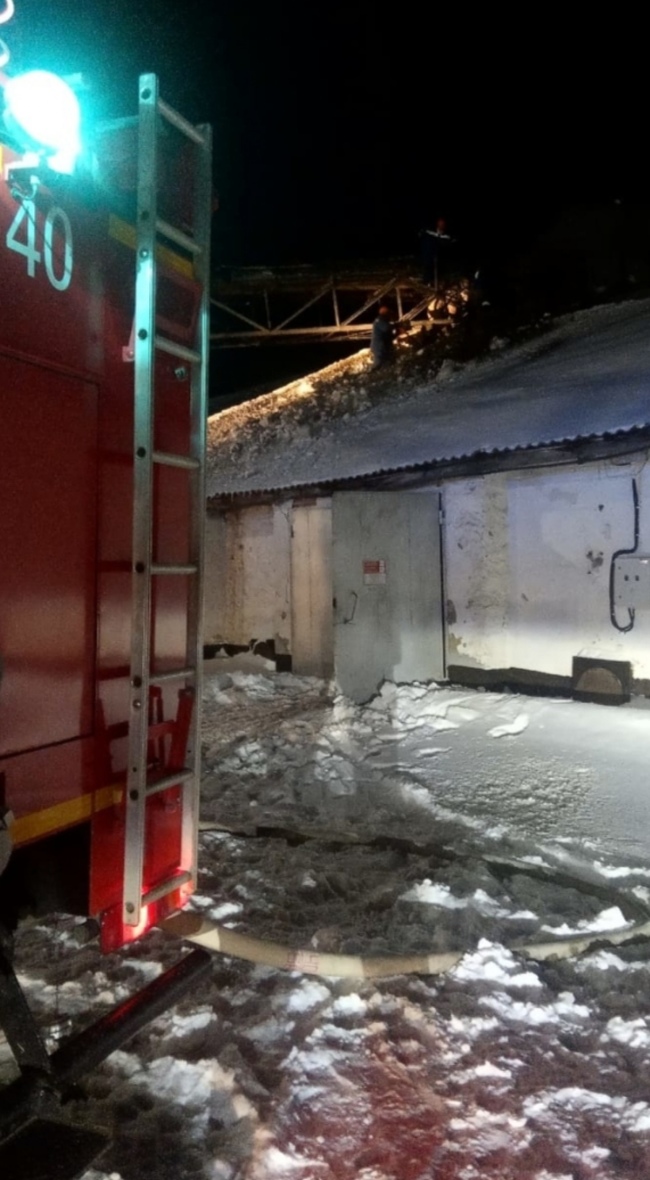 В Сорочинске произошел пожар на складе элеватора