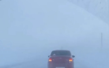 Непогода вновь бушует на трассе «Оренбург – Орск»