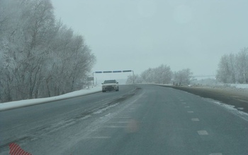В Оренбургской области трассу М5 «Урал» открыли для всех видов транспорта