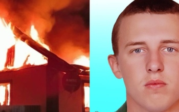 В Оренбургской области сгорел дом многодетной семьи погибшего участника СВО