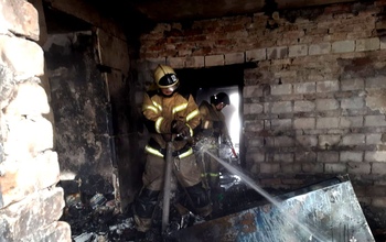 В Оренбуржье на двух пожарах погибли люди (18+)