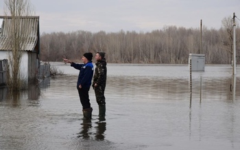В Беляевском и Илекском районах ждут большой воды