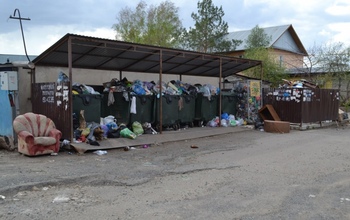 В Оренбурге стало больше площадок для складирования мусора