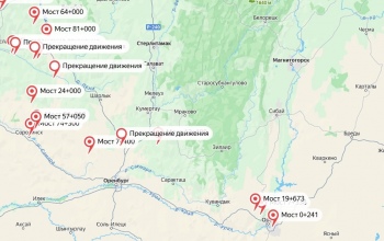 В трёх районах Оренбуржья остаются закрытыми участки дорог