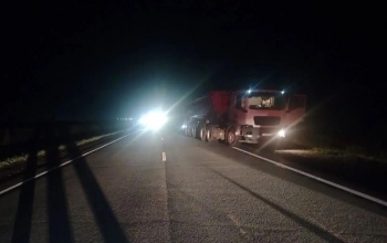 В Соль-Илецком муниципальном округе на трассе грузовик сбил пешехода