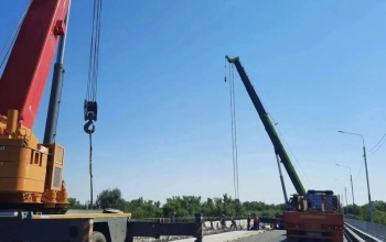 В Оренбурге на выходные снова перекроют мост через Урал на улице Донгузской