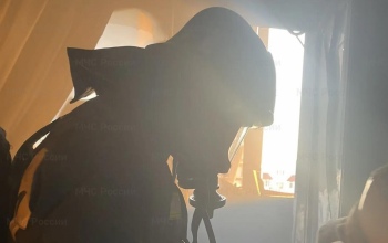 В Оренбурге спасли шестерых при пожаре в многотажке на улице Дорофеева