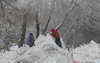 В Оренбурге действуют лишь два официальных полигона для вывоза снега