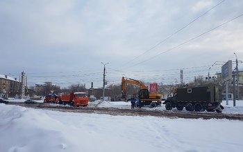 «Росводоканал Оренбург» продолжает восстановительные работы на водоводе по ул. Брыкина