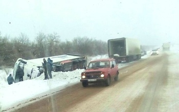 На трассе Оренбург – Соль-Илецк возросло количество аварий