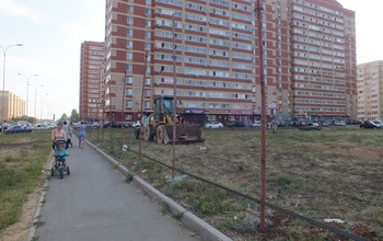 Оренбуржцы, бойкотируя стройку, готовы лечь под трактор