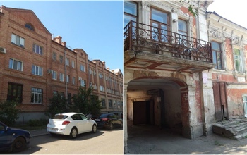 Старые дома в историческом центре Оренбурга уступают место многоэтажкам