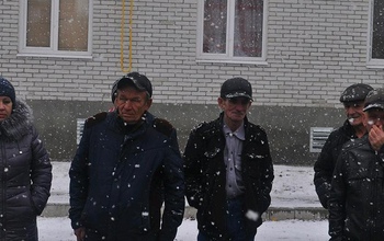В Новотроицке строители социального жилья  объявили голодовку