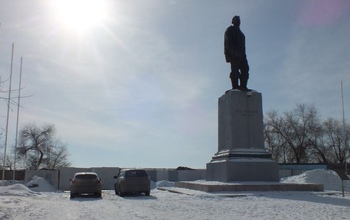 В Оренбурге продолжается ремонт спуска к Уралу