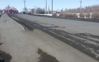 В Соль-Илецке улица Цвиллинга вновь нуждается в ремонте