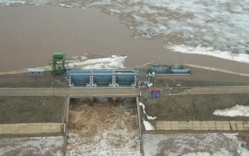 В Сорочинском водохранилище приток воды увеличился до 418 кубометров в секунду