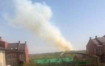 Второй раз за неделю в Оренбурге полыхнуло в Зауральной роще