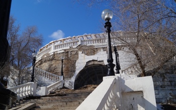 Спуск к Уралу обещают отремонтировать к ноябрю 