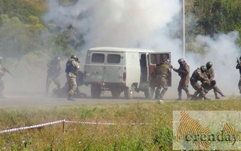 В Оренбуржье прошли антитеррористические учения по освобождению заложников