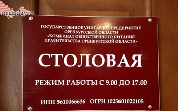 Столовой оренбургского правительства заинтересовались следователи