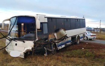 В полиции раскрыли подробности ДТП с участием автобуса на трассе Оренбург - Самара
