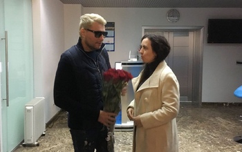 Николай Басков готовится к вечернему выступлению в Оренбурге