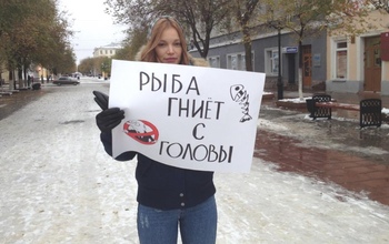 Сразу семь одиночных пикетов прошли в защиту свободы слова в Оренбурге 