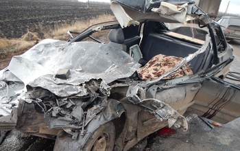 Под Бузулуком в страшном ДТП погиб водитель ВАЗа