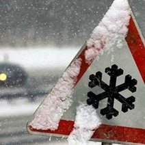 Трассы на востоке области покрыты снегом 