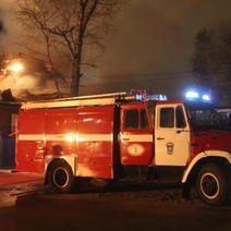 Ночью в Оренбуржье тушили два крупных пожара 