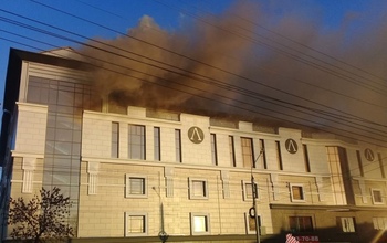 Пожару в оренбургском торговом комплексе присвоили третий номер сложности