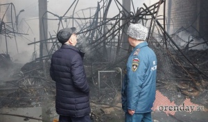 Губернатор Оренбуржья встретился с предпринимателями сгоревшего ТЦ «МИР»