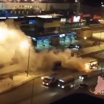 Стали известны подробности возгорания автобуса в Оренбурге