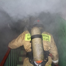 В Орске пожарные спасли двух человек 