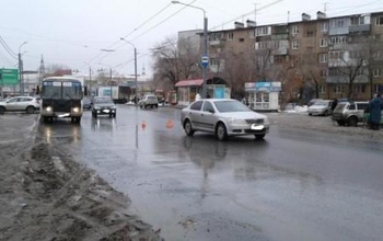 В Оренбурге девочка угодила под колеса авто
