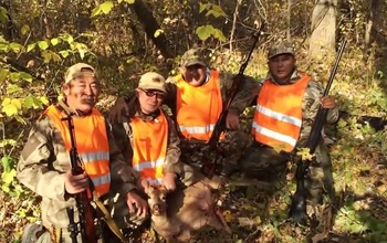 Экс-глава оренбургского МЧС Петр Иванов подстрелил косулю в Илекском районе