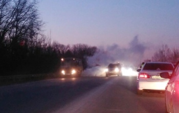 На Загородном шоссе в Оренбурге сгорела 