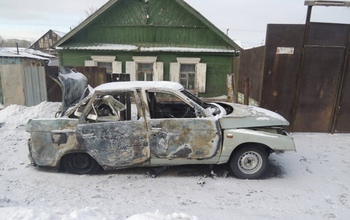 В Оренбурге чаще всего поджигают автомобили «Лада»