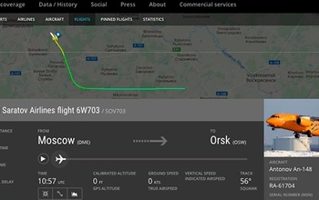 По факту крушения самолета, выполнявшего рейс «Москва-Орск», возбуждено уголовное дело