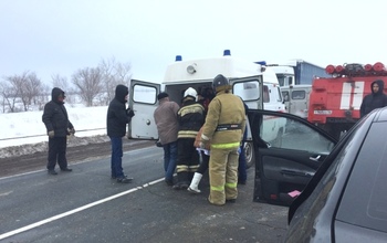 Три человека пострадали в результате ДТП в Октябрьском районе