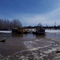 В некоторых реках Оренбуржья вода поднялась на 25 сантиметров