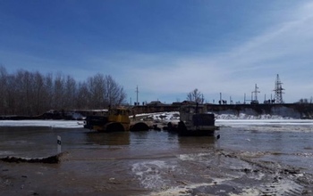 В некоторых реках Оренбуржья вода поднялась на 25 сантиметров