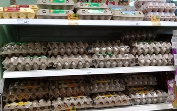 Почем оренбуржцам в магазинах предлагают куриное яйцо к Пасхе?